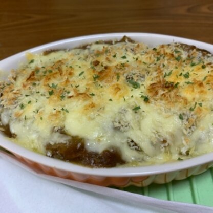 美味しくできました…！
次は、カレーがたくさん余っていたら、ご飯に混ぜ込むやり方もやってみようと思います！